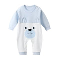 Combinaison Bébé Unisexe Coton Doux 3-9 Mois